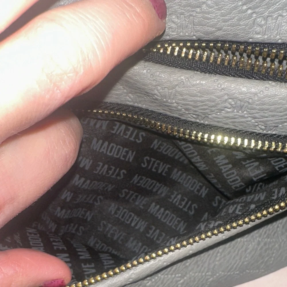 Steve Madden Mini Gray Backpack - Picture 8 of 16